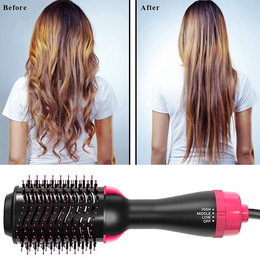 Electric Hot Air Brush Hair Dryer