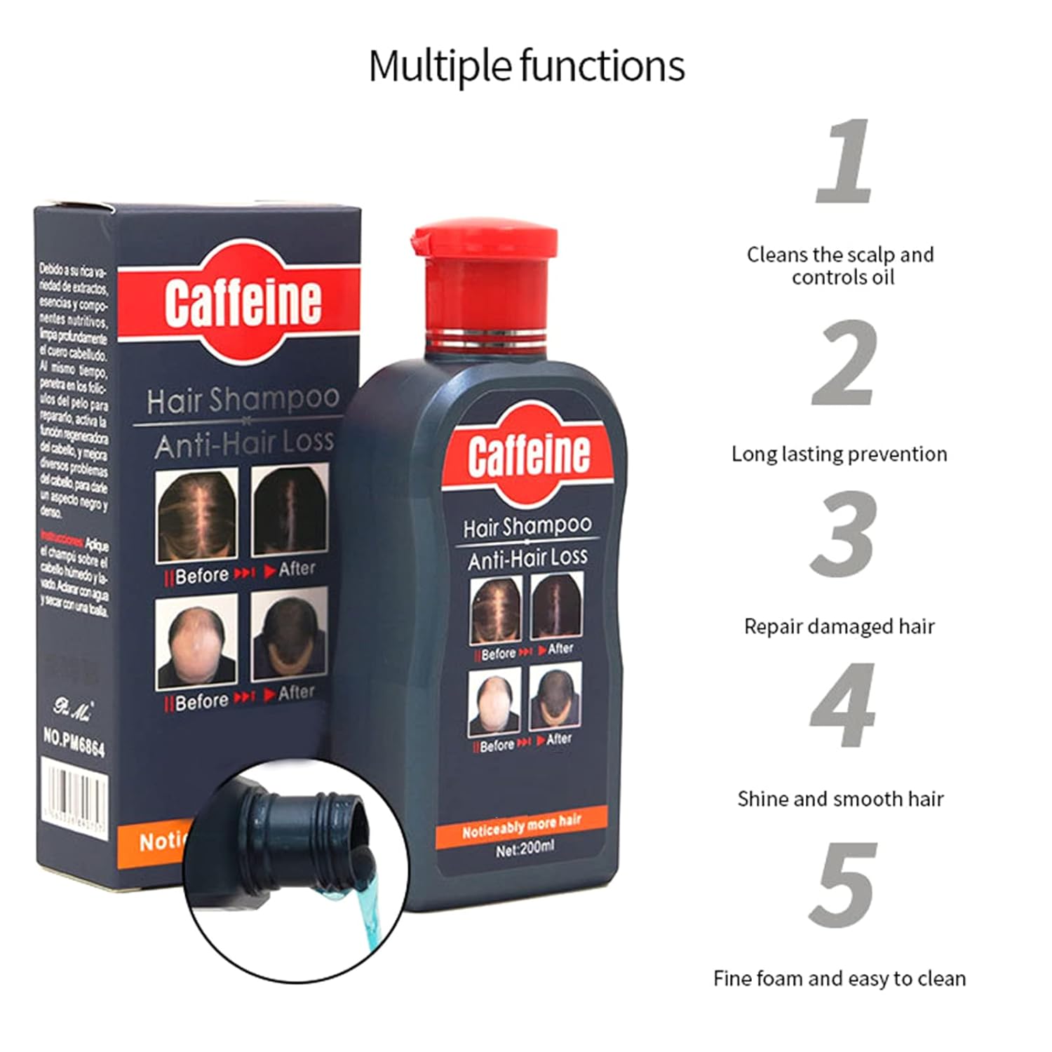 Anti-Hair Loss Caffeine Shampoo