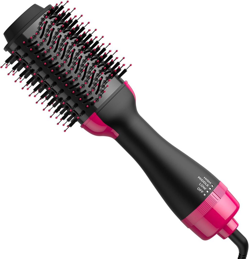 Electric Hot Air Brush Hair Dryer
