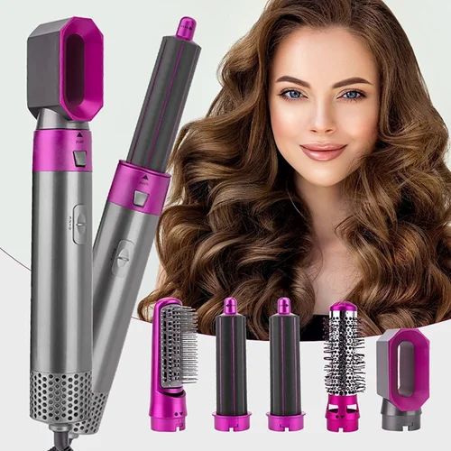 5-in-1 Hot Air Hair Brush Dryer